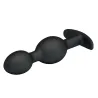 Pretty Love Double Heavy Balls Silicone Butt Plug 12.5 x 3.3 cm